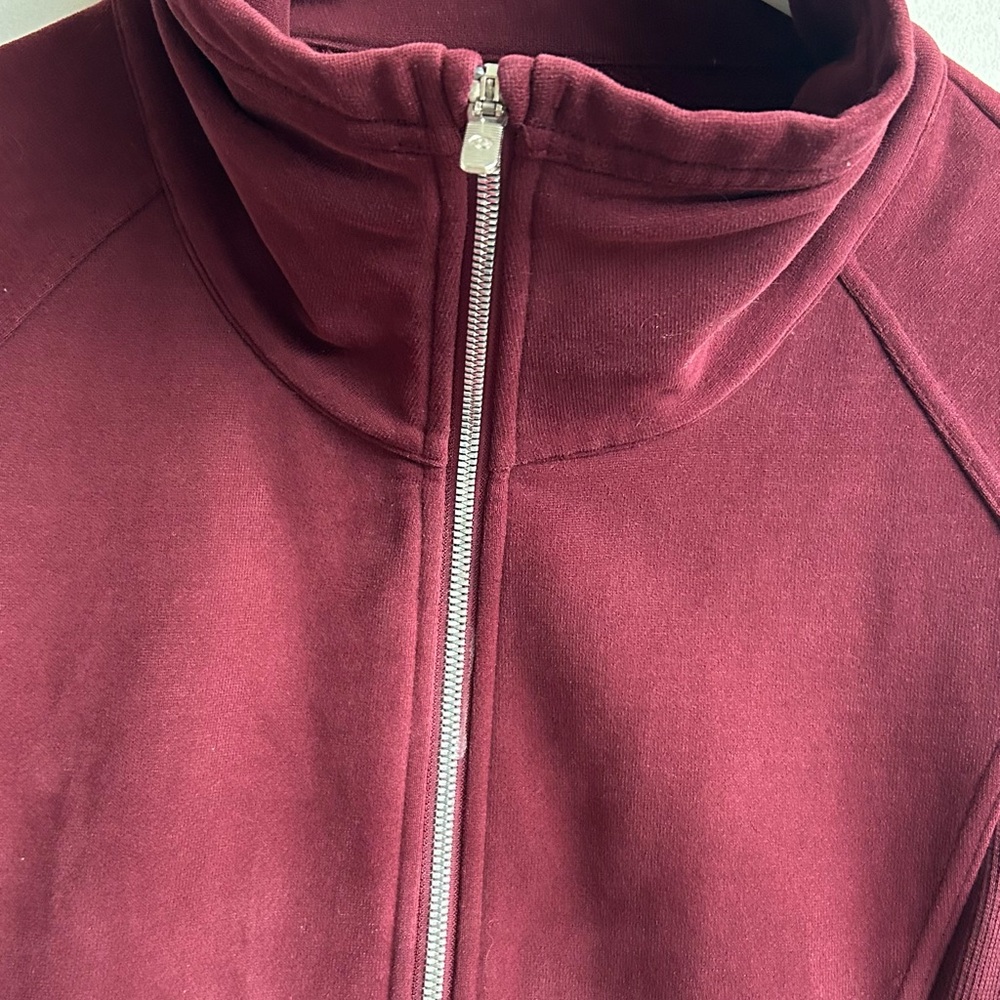 Lululemon Athletica Deep Red Utility Jacket - Picture 6 of 8